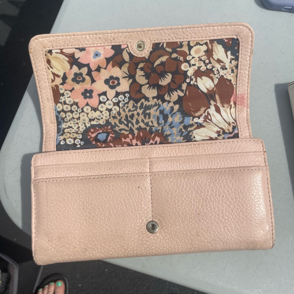 Vera Bradley leather wallet
